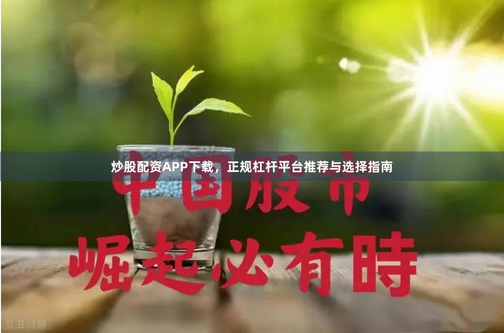 炒股配资APP下载，正规杠杆平台推荐与选择指南